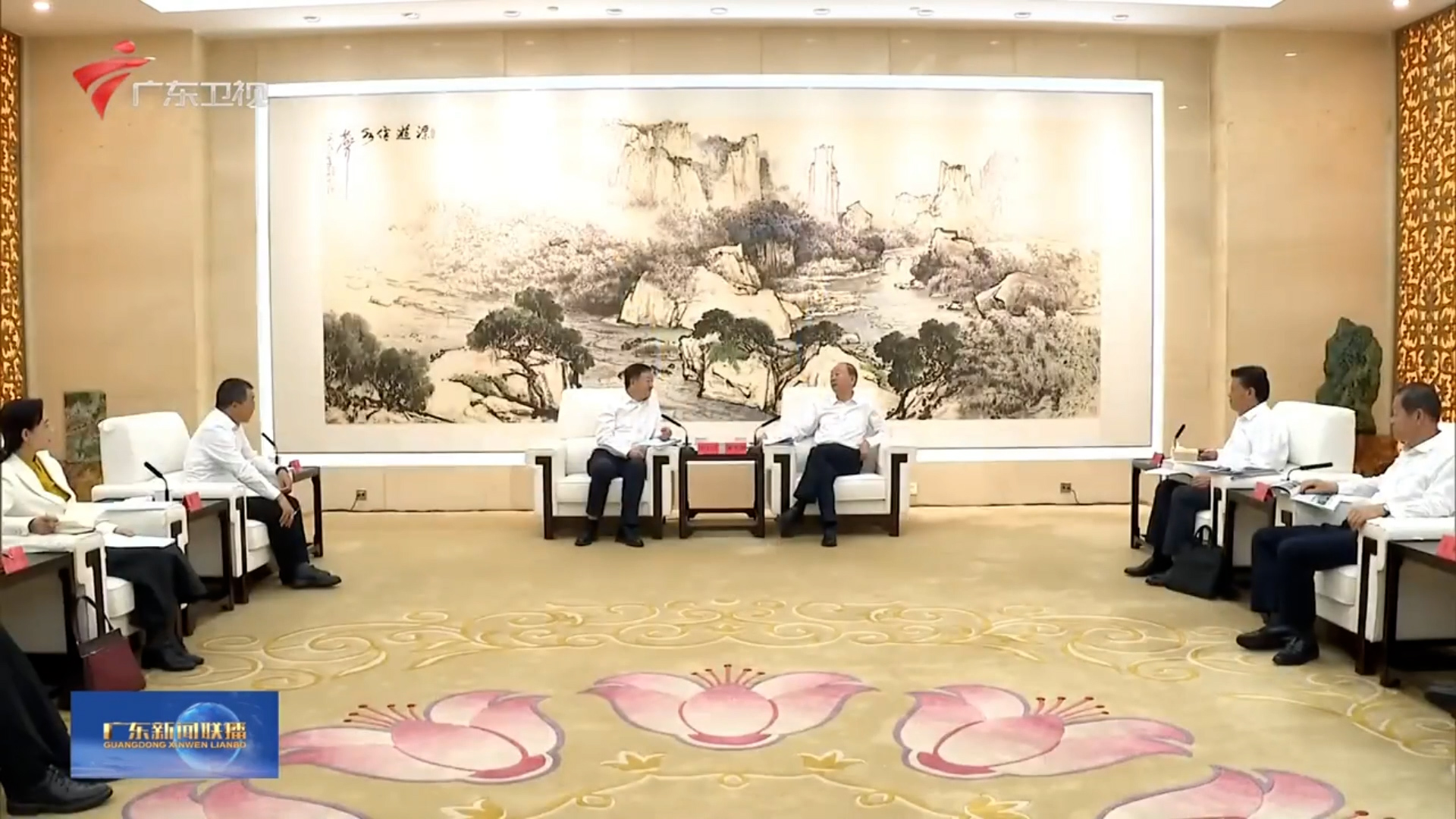 楊長(zhǎng)利高立剛拜會(huì)廣東省委書...